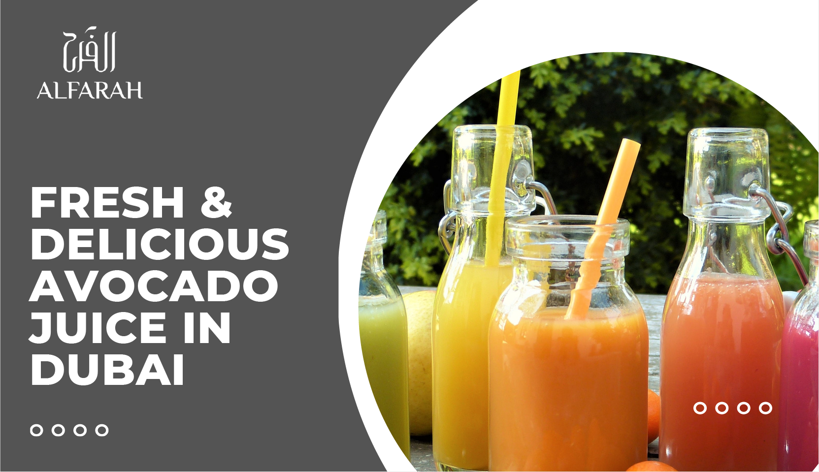 Fresh & Delicious Avocado Juice in Dubai